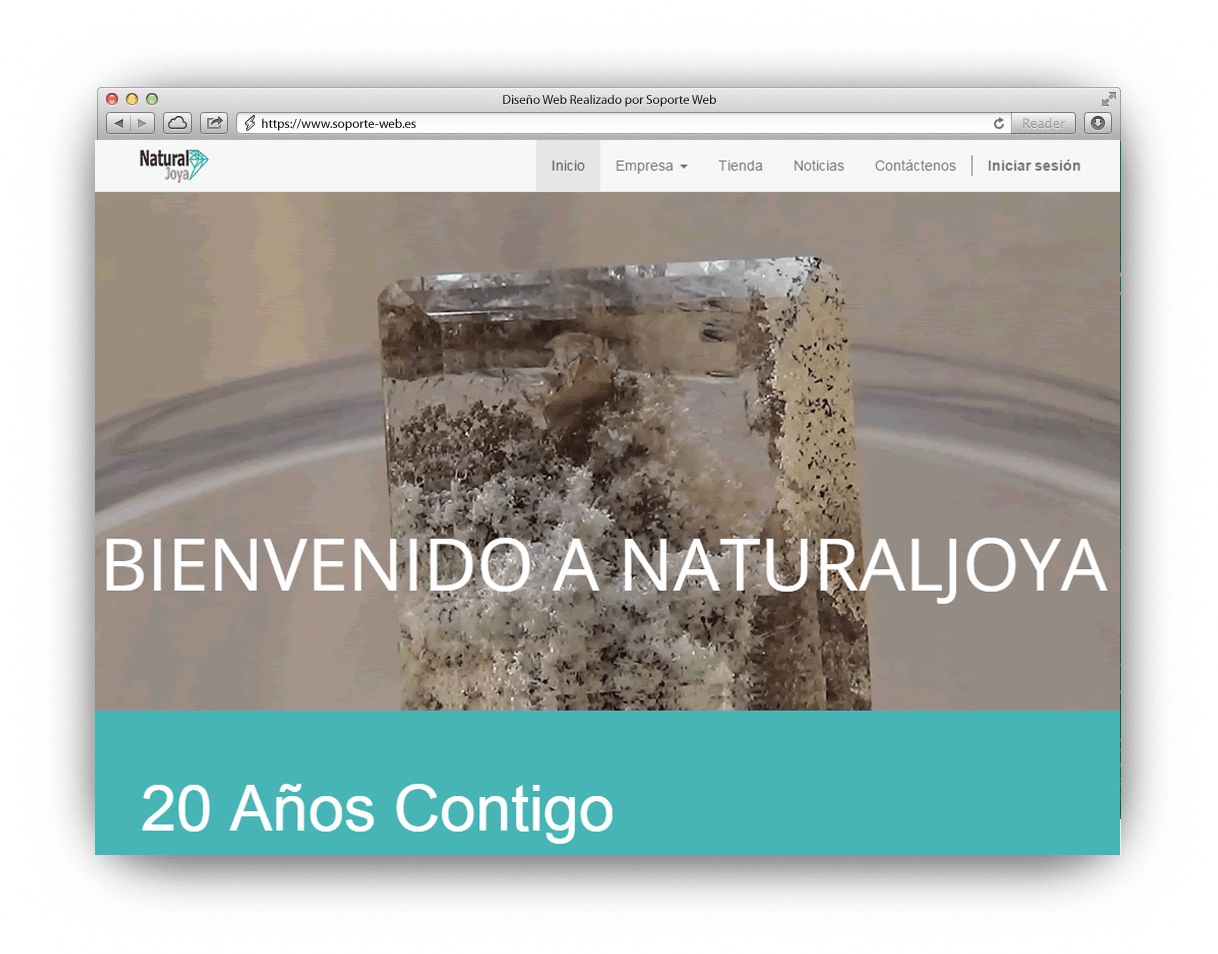 Diseño Web Natural Jorya
